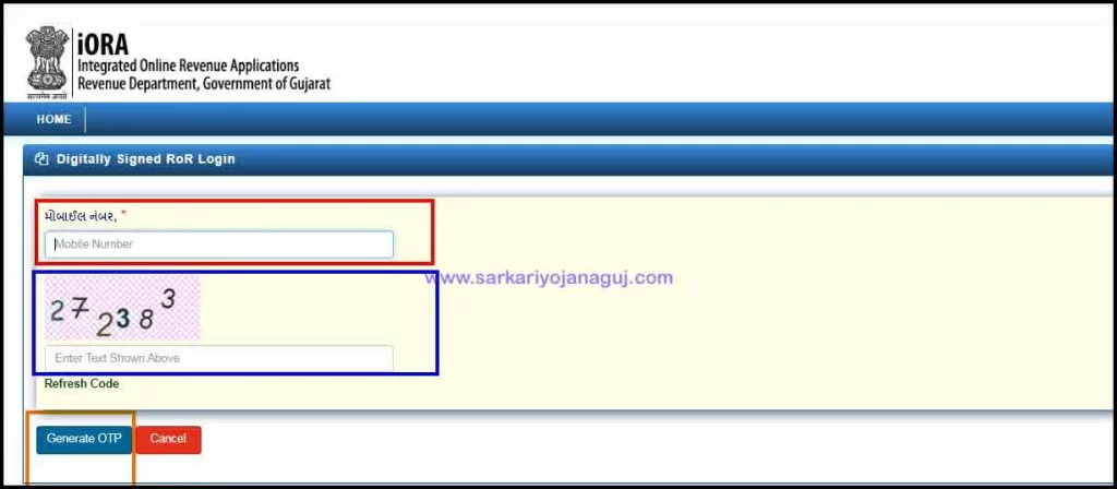 7 12 gujarat | Gujarat Revenue Department Website  | 7/12 utara online website |iora fullform integrated online revenue application