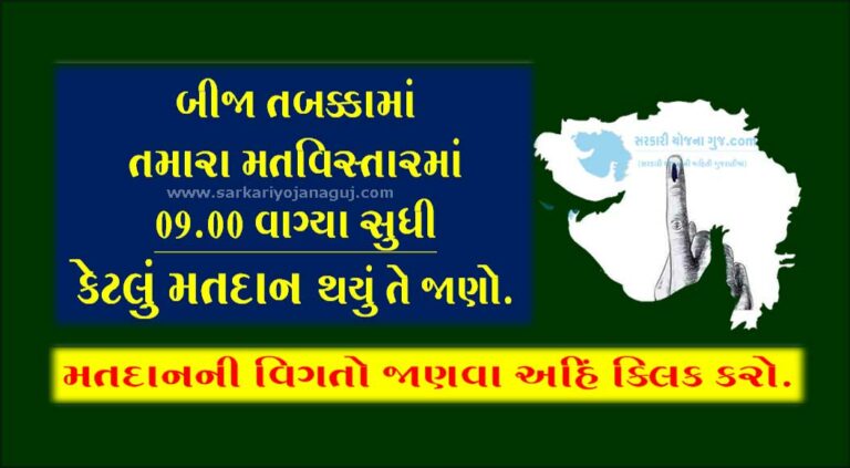 Gujarat Election 2022 Live Voting Second Phase turnout till 9 AM  | મતદાનની ટકાવારી જાણો
