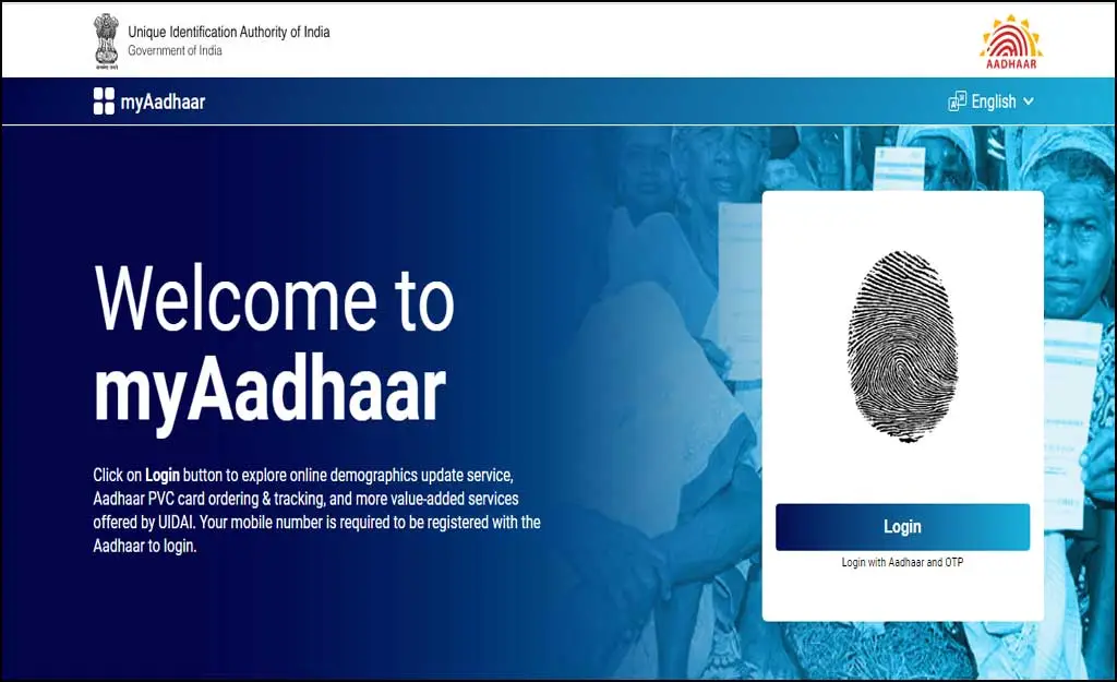 myAadhaar Official Website