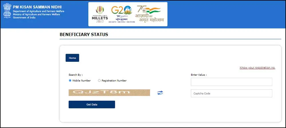 PM Kisan Status Check Process