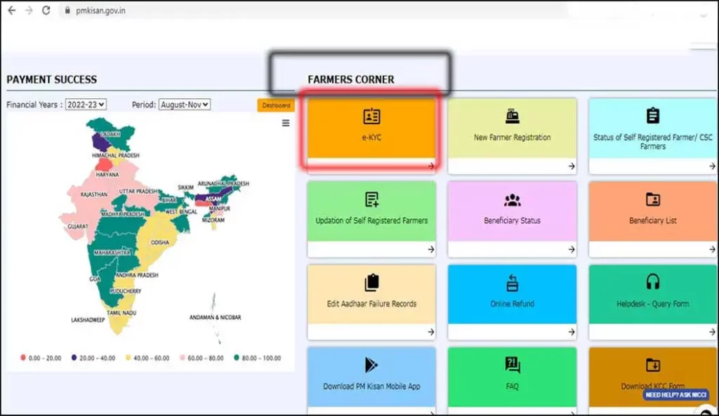 PM Kisan Yojana Official Portal 