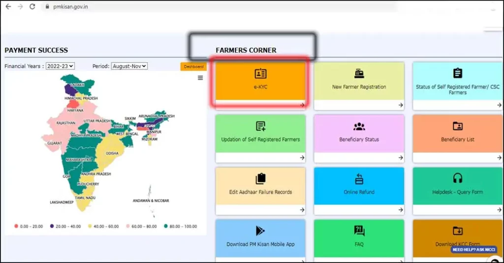 PM Kisan Yojana Official Portal