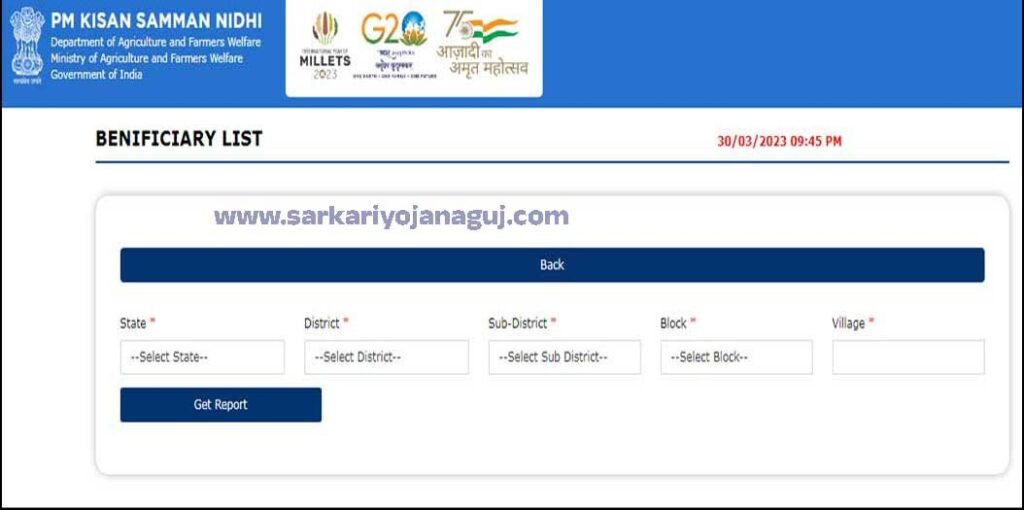 PM Kisan Yojana Benefiary List 