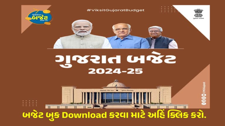 ગુજરાત બજેટ ૨૦૨૪-૨૫ ની PDF ફાઈલ ડાઉનલોડ કરો. । Department-wise allocation in Gujarat Budget 2024-25